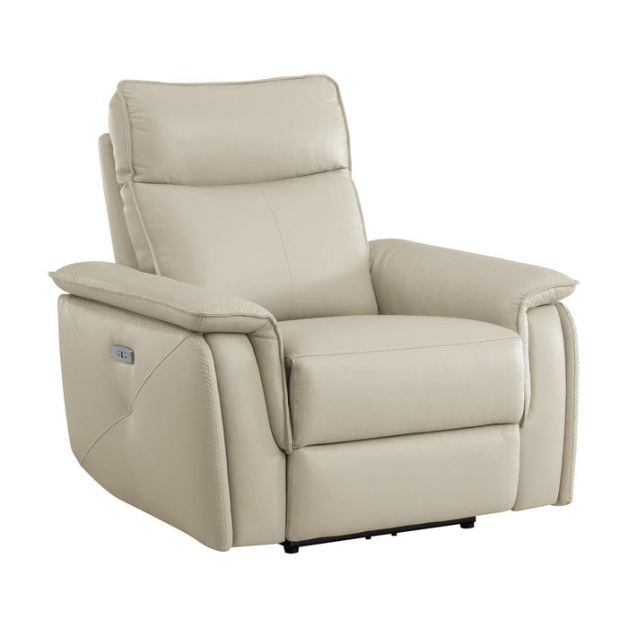 Moroni Power Reclining Chair With Power Headrest In Taupe 8259Rftp-1Pwh | Homelegance