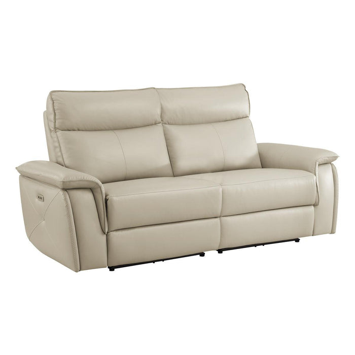 Moroni Power Double Reclining Loveseat With Power In Taupe 8259Rftp-2Pwh* | Homelegance