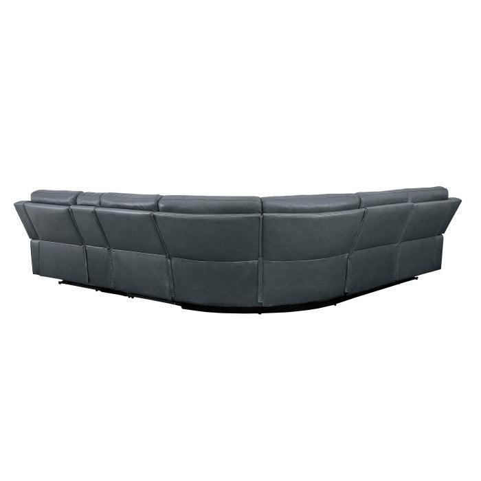 Falun Gray 6 Piece Power Sectional 8260Gy-Pw | Homelegance
