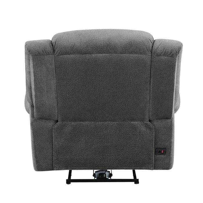 Brennen Power Reclining Chair In Charcoal 9204Cc-1Pw | Homelegance