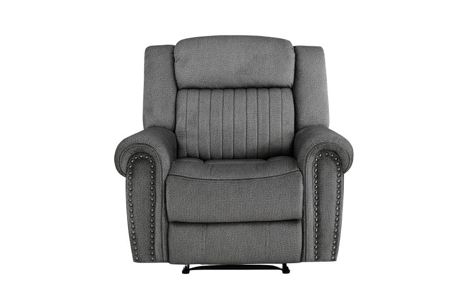 Brennen Reclining Chair In Charcoal 9204Cc-1 | Homelegance