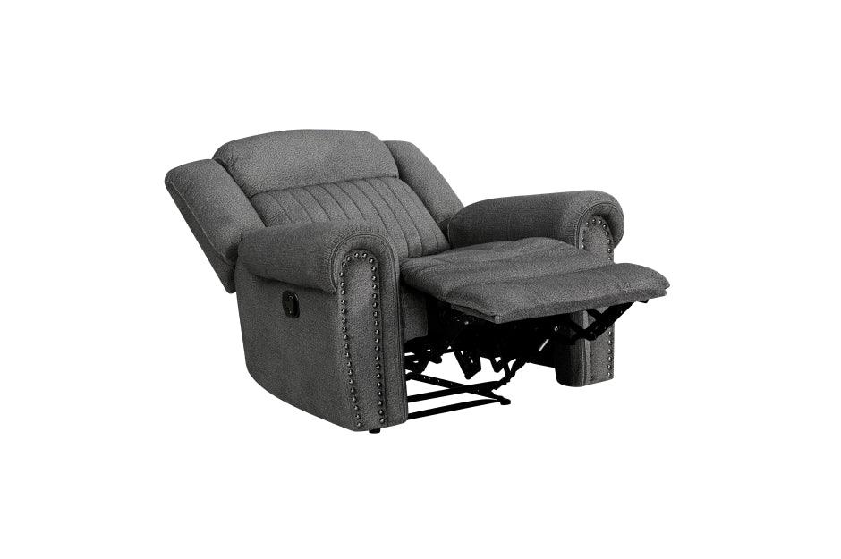 Brennen Reclining Chair In Charcoal 9204Cc-1 | Homelegance