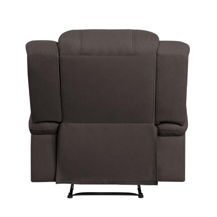 Camryn Reclining Chair In Chocolate 9207Chc-1 | Homelegance
