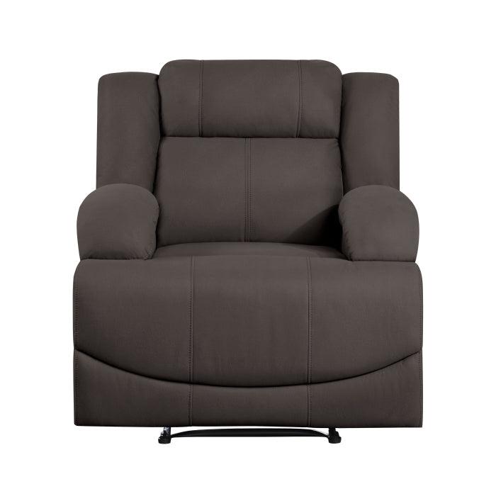 Camryn Reclining Chair In Chocolate 9207Chc-1 | Homelegance