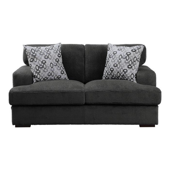 Rivermeade Love Seat In Gray 9318Cbn-2 | Homelegance