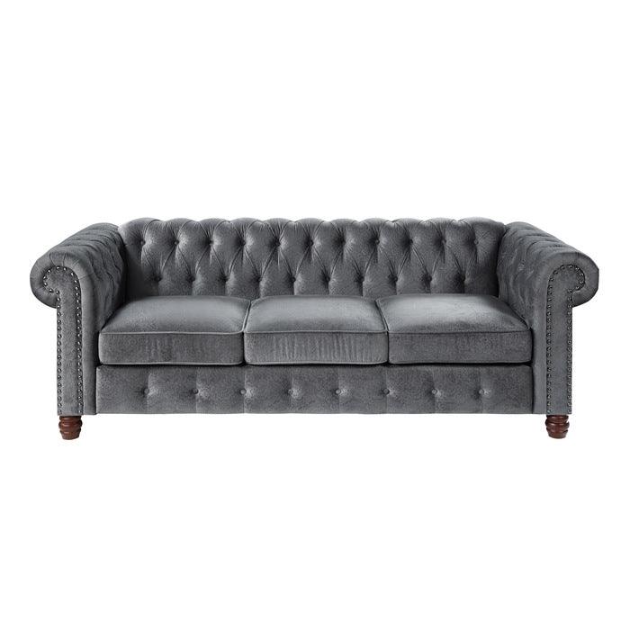 Welwyn Sofa In Dark Gray 9326Dg-3 | Homelegance