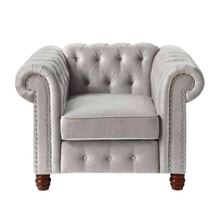 Welwyn Chair In Gray 9326Gy-1 | Homelegance