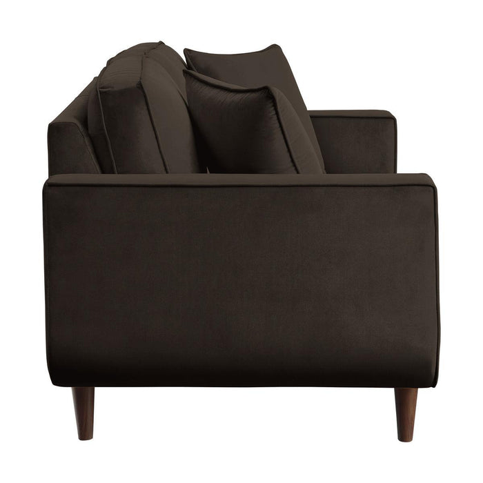Rand Love Seat In Chocolate 9329Ch-2 | Homelegance