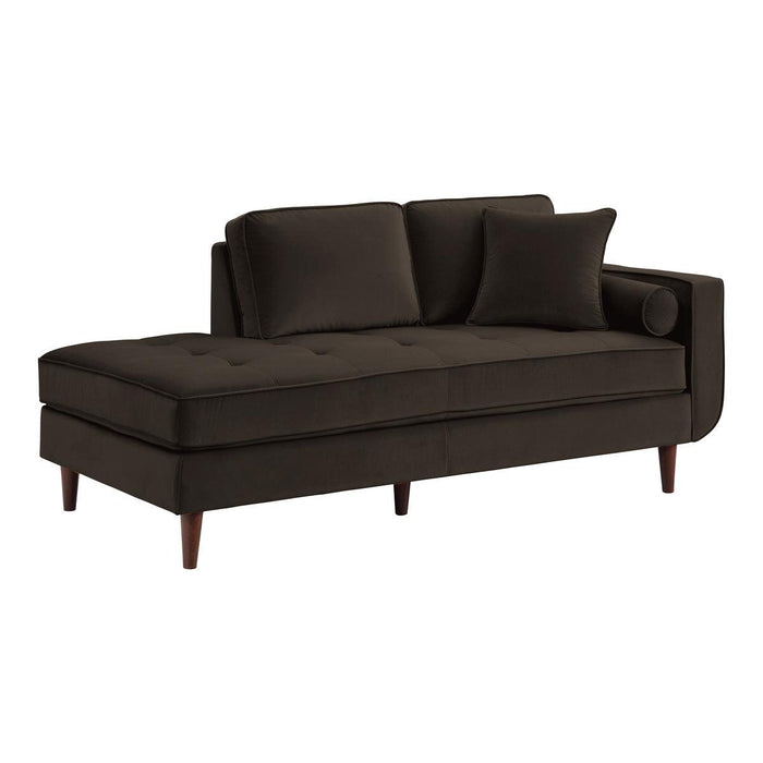 Rand Chaise In Chocolate 9329Ch-5 | Homelegance