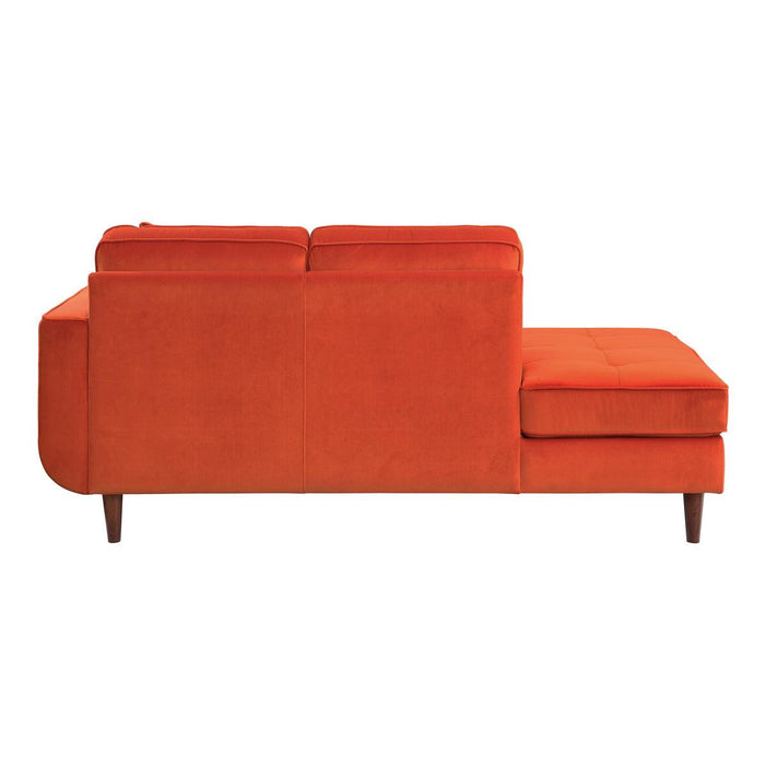 Rand 3 Piece Living Room Set In Orange 9329Rn-3-2-5 | Homelegance
