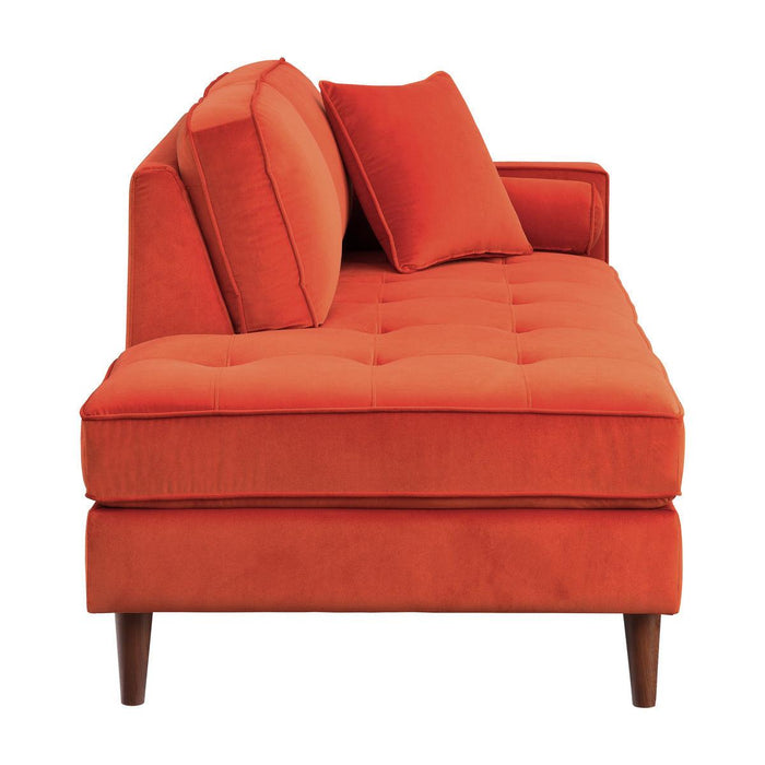 Rand 3 Piece Living Room Set In Orange 9329Rn-3-2-5 | Homelegance