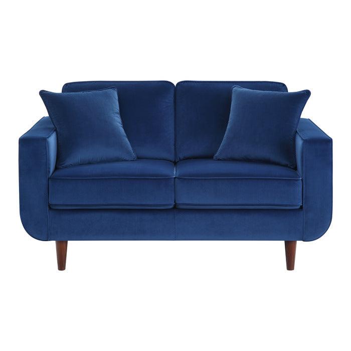 Rand Love Seat In Navy 9329Bu-2 | Homelegance