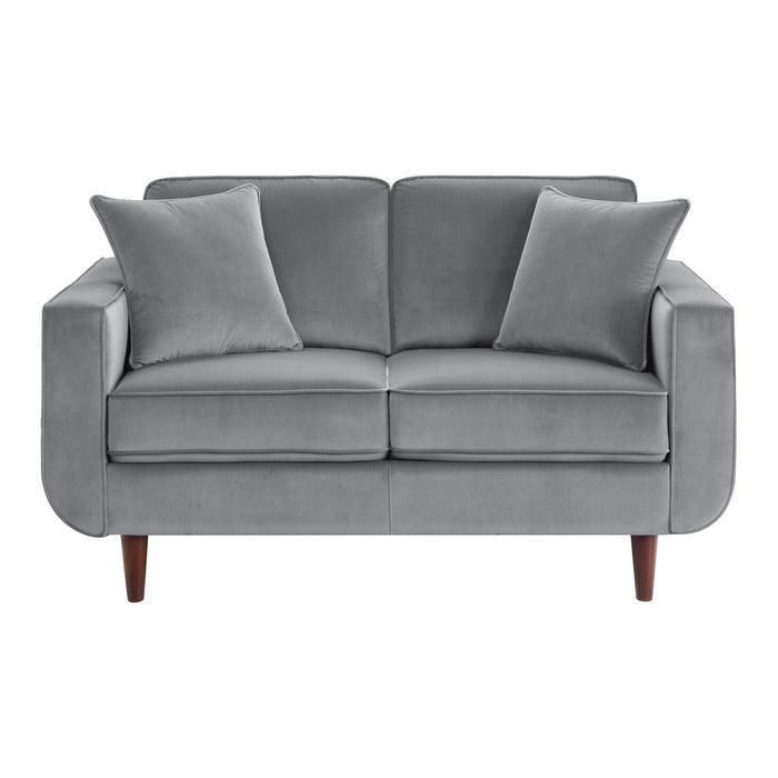 Rand Love Seat In Gray 9329Gy-2 | Homelegance