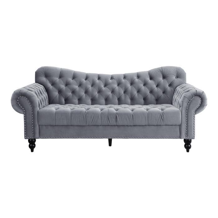 Rosalie Sofa In Dark Gray 9330Dg-3 | Homelegance
