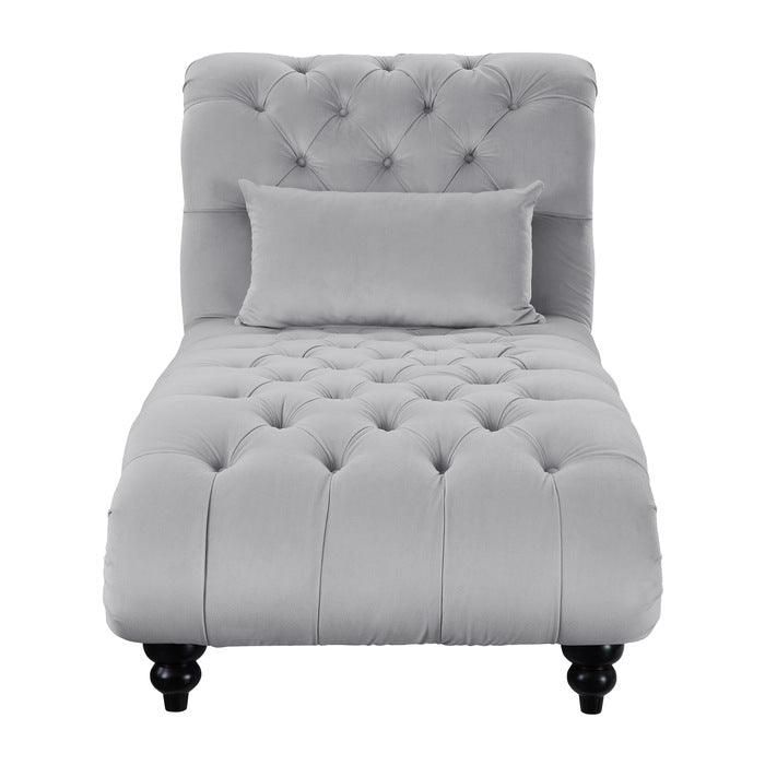 Rosalie Chaise In Light Gray 9330Gy-5 | Homelegance