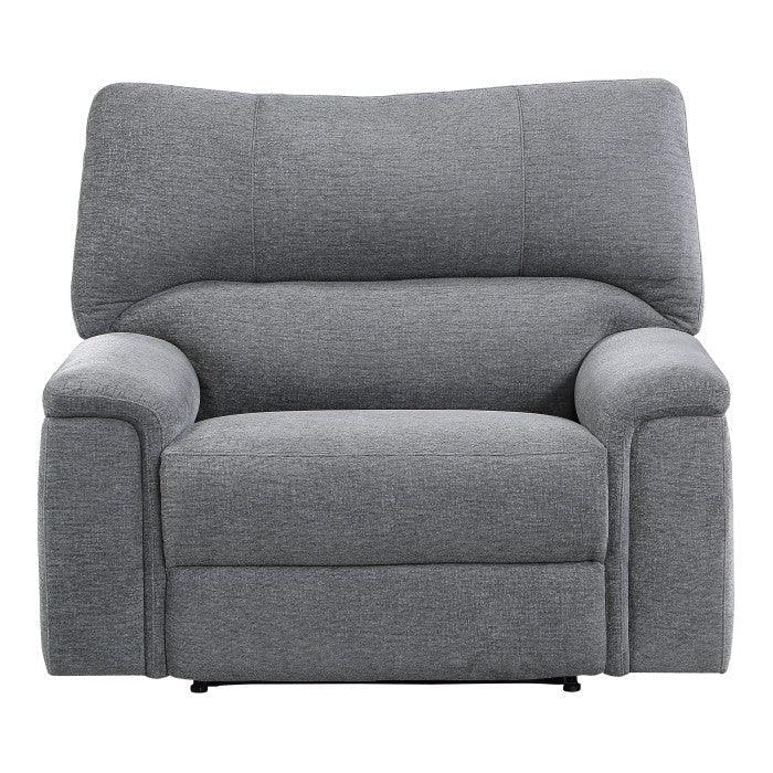 Dickinson Power Reclining Chair With Power Headrest In Charcoal 9413Cc-1Pwh | Homelegance