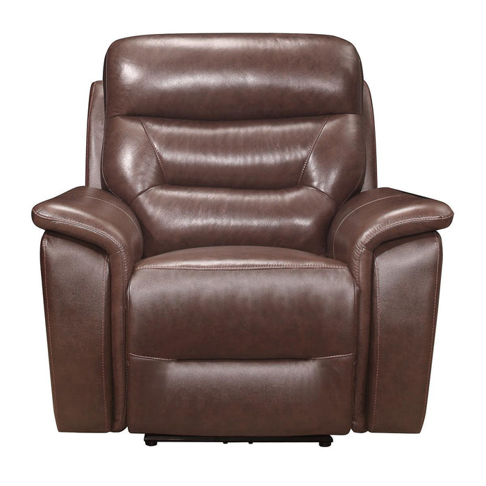 Armando Power Reclining Chair With Power Headrest And Usb Port 9445Br-1Pwh | Homelegance