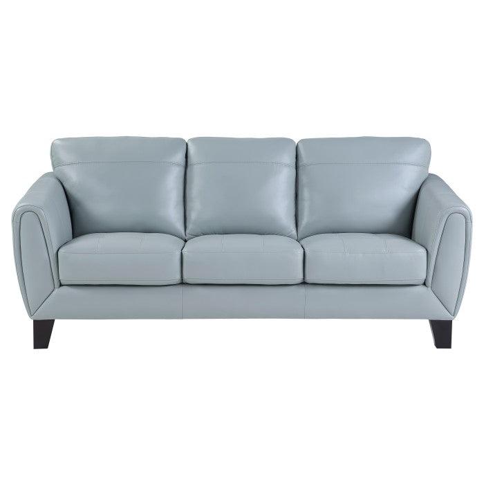 Spivey Sofa In Aqua 9460Aq-3 | Homelegance