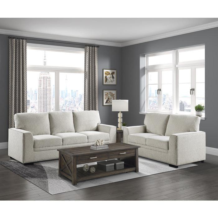 Morelia 2 Piece Living Room Set In Beige 9468Be*2 | Homelegance