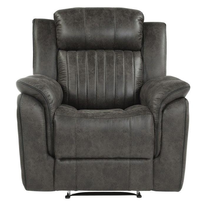 Centeroak Reclining Chair In Gray 9479Brg-1 | Homelegance