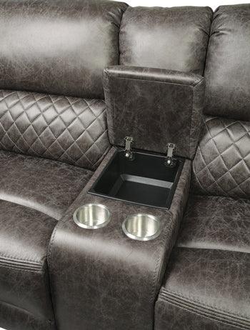 Knoxville 3-Piece Reclining Sectional In Brown 9510*Sc | Homelegance