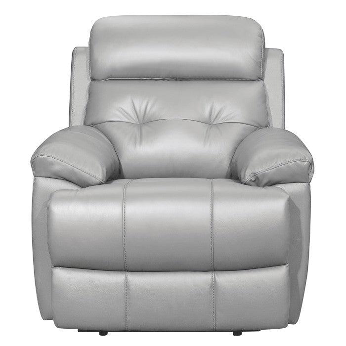 Lambent Reclining Chair In Silver Gray 9529Sve-1 | Homelegance