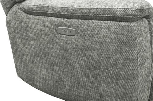 Hooper Power Reclining Chair With Power Headrest And Usb Port In Smoke Gray 9531-1Pwh | Homelegance