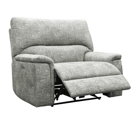 Hooper Power Reclining Chair With Power Headrest And Usb Port In Smoke Gray 9531-1Pwh | Homelegance