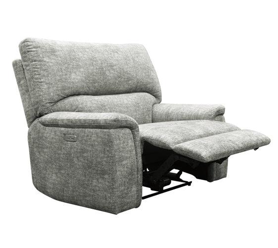 Hooper Power Reclining Chair With Power Headrest And Usb Port In Smoke Gray 9531-1Pwh | Homelegance