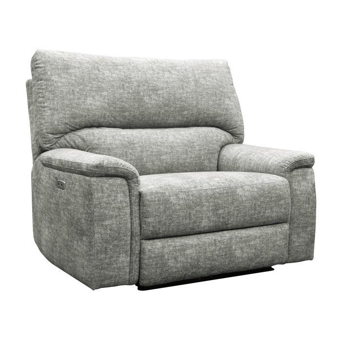 Hooper Power Reclining Chair With Power Headrest And Usb Port In Smoke Gray 9531-1Pwh | Homelegance