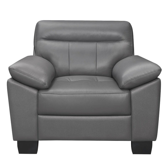 Denizen 3 Piece Sofa Set In Dark Gray 9537Dgy-3-2-1 | Homelegance