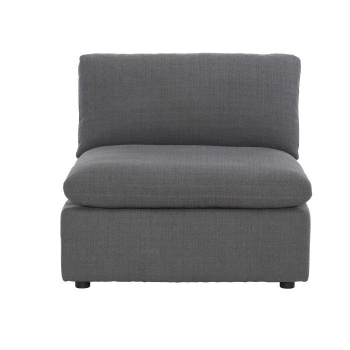 Howerton Armless Chair In Gray 9544Gy-Ac | Homelegance