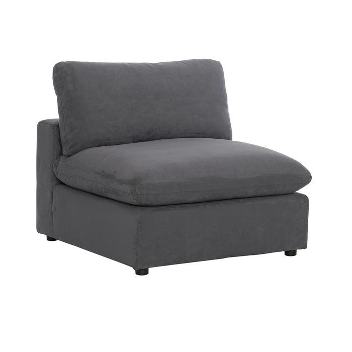 Guthrie 6-Piece Modular Sectional With Ottoman In Gray 9546Gy*6Ot | Homelegance