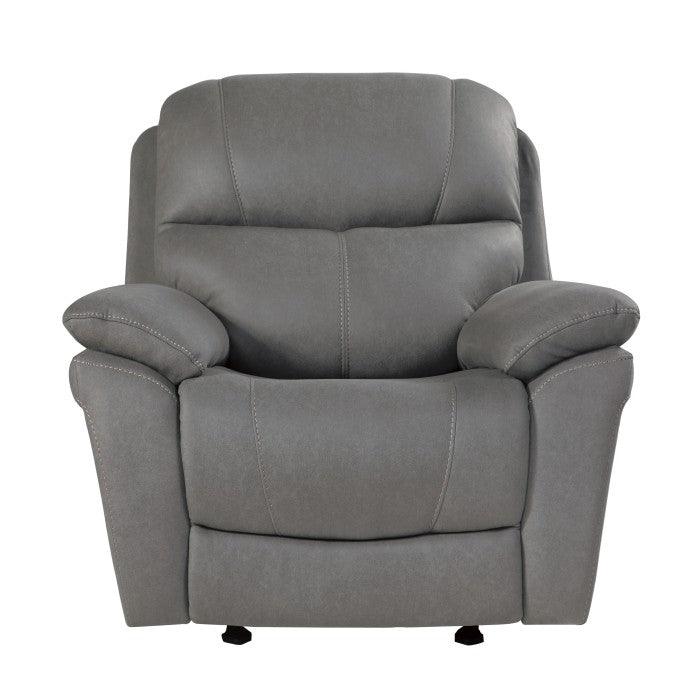 Longvale Glider Reclining Chair In Gray 9580Gy-1 | Homelegance