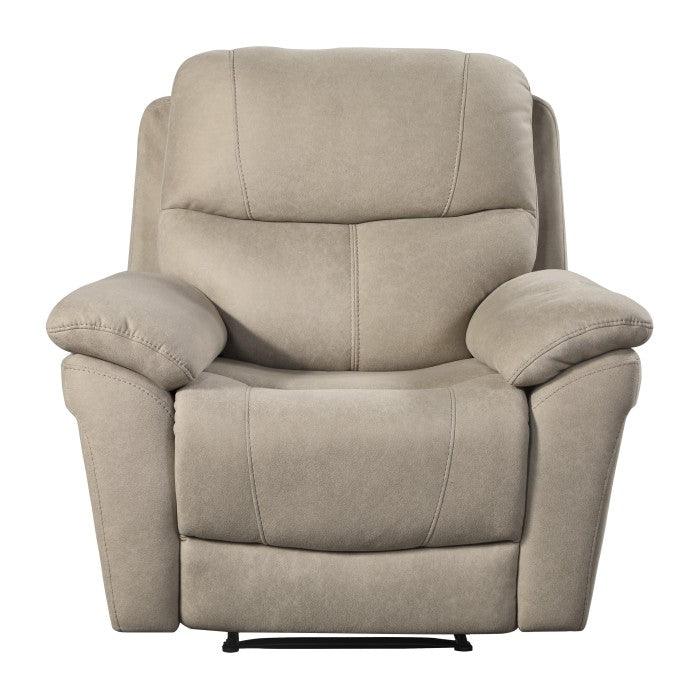 Longvale Power Reclining Chair With Power Headrest In Tan 9580Tn-1Pwh | Homelegance