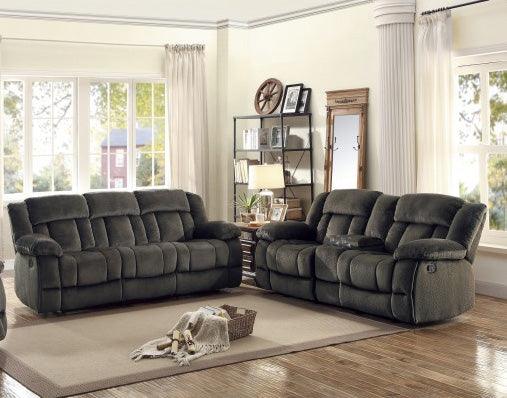 Laurelton Chocolate 2 Piece Sofa Set 9636-3-2 | Homelegance