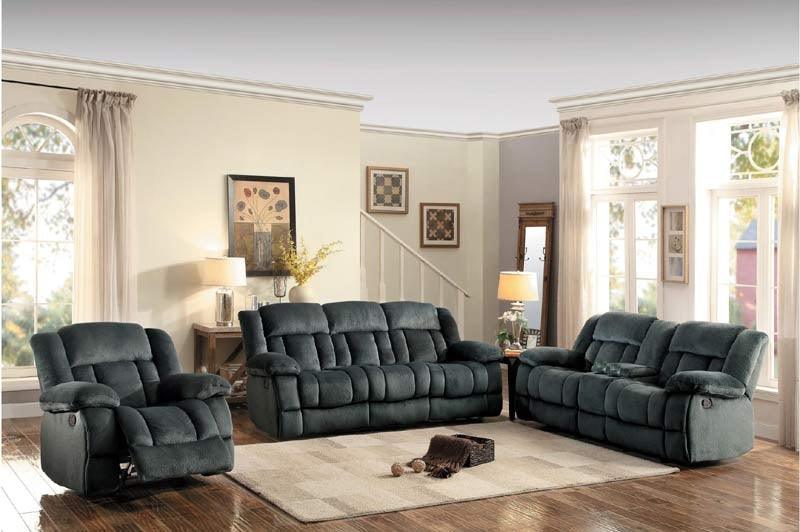 Laurelton Charcoal 3 Piece Living Room Set 9636Cc-3-2-1 | Homelegance