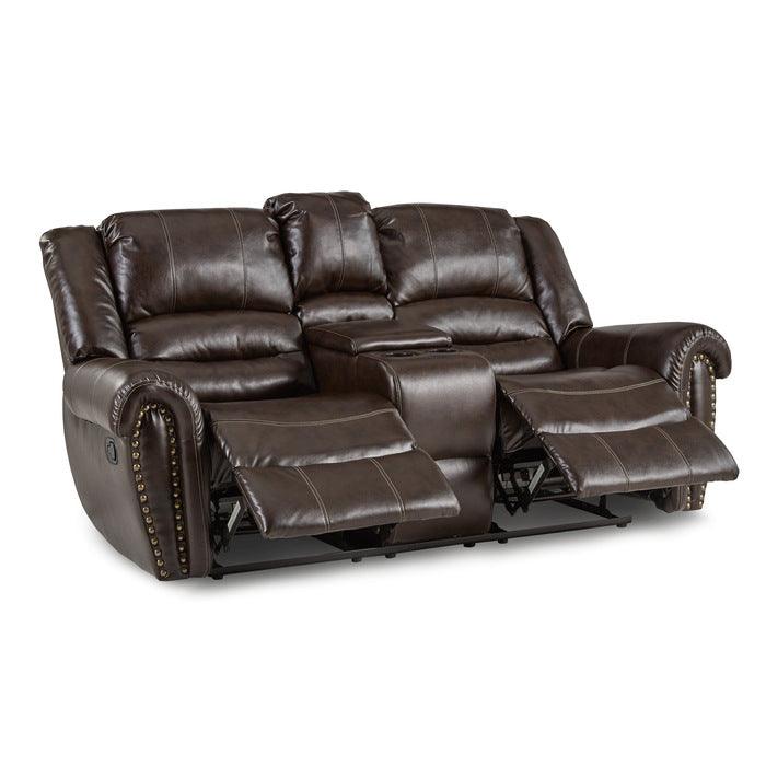 Center Hill 2 Piece Reclining Sofa Set 9668Brw-2Set | Homelegance