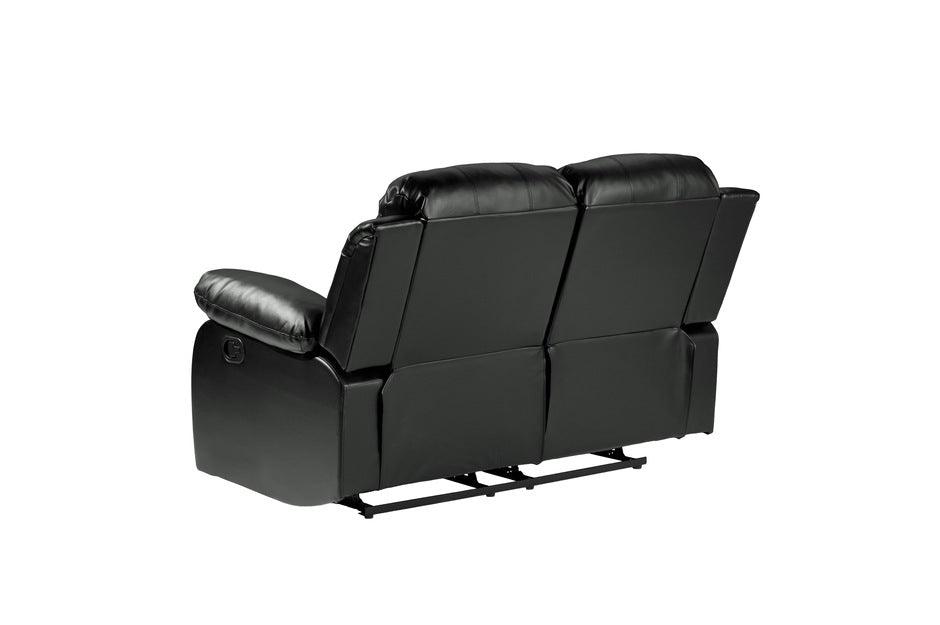 Granley Black Double Reclining Love Seat 9700Blk-2 | Homelegance