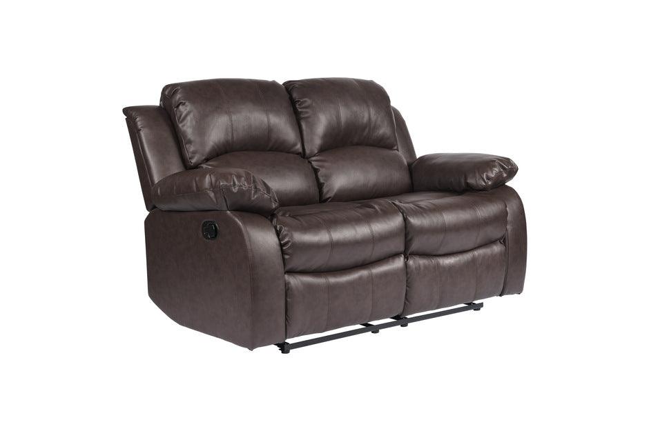 Granley Brown Double Reclining Love Seat 9700Brw-2 | Homelegance