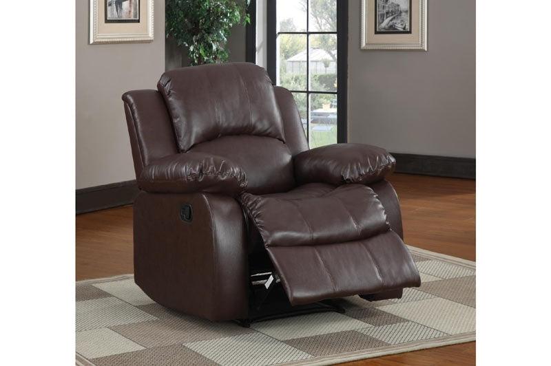 Granley Brown Recliner Chair 9700Brw-1 | Homelegance