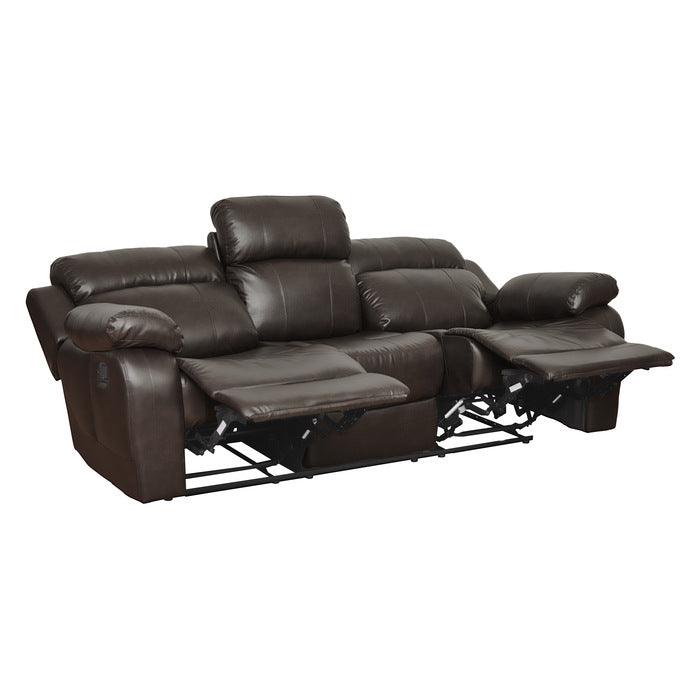 Marille Dark Brown 3 Piece Living Room Set 9724Brw-3-2-1 | Homelegance