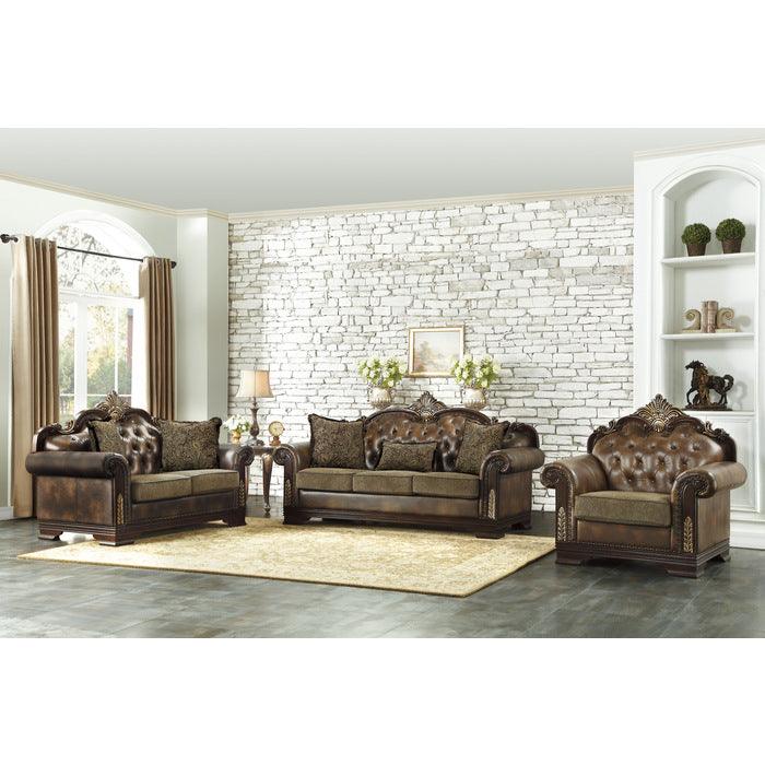 Croydon Brown Sofa 9815-3 | Homelegance