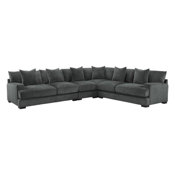 Worchester 4-Piece Modular Sectional 9857Dg*42L2R | Homelegance