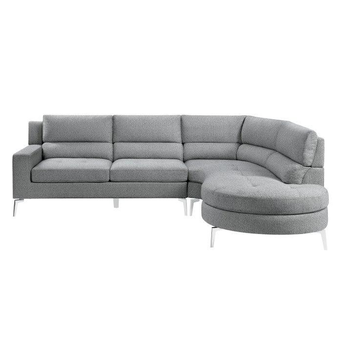 Bonita Sectional 9879Gy-Sc | Homelegance