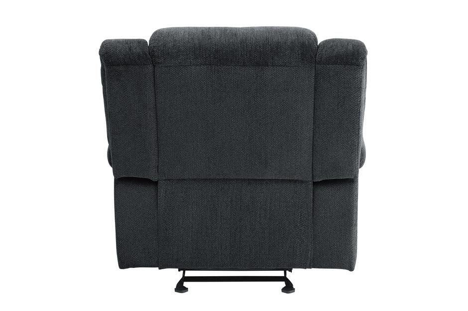 Nutmeg Charcoal Glider Reclining Chair 9901Cc-1 | Homelegance