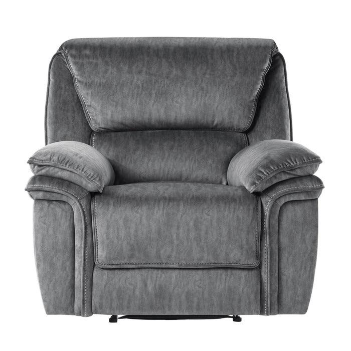 Muirfield Reclining Chair In Gray 9913-1 | Homelegance