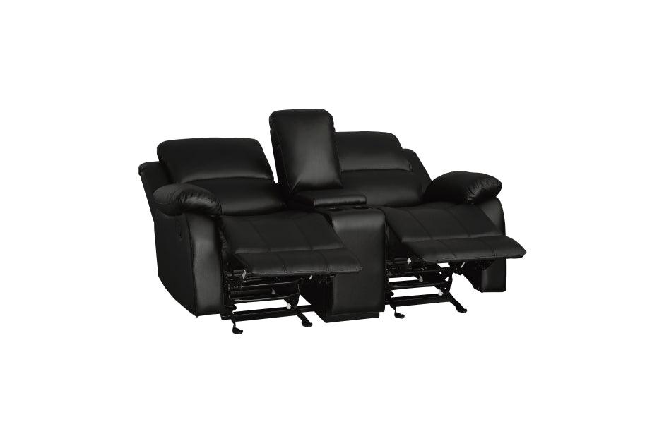 Clarkdale Black 2 Piece Sofa Set 9928Blk-3-2 | Homelegance