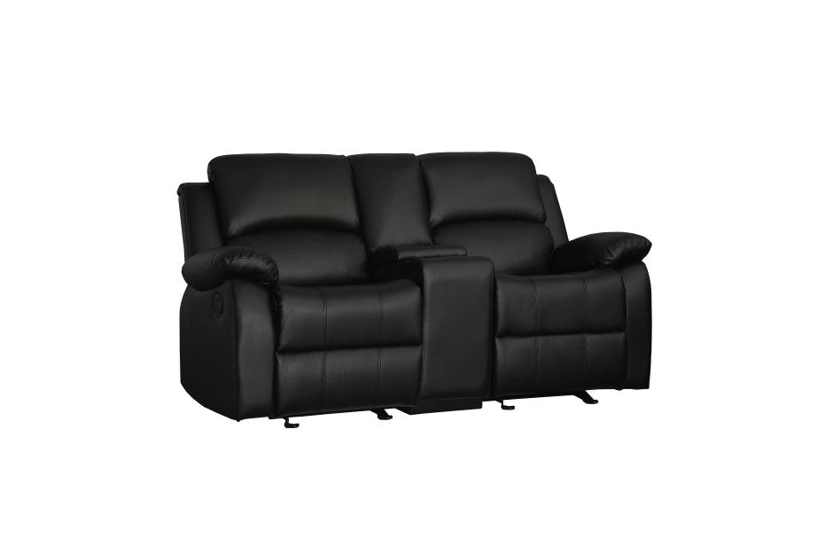 Clarkdale Black 3 Piece Living Room Set 9928Blk-3-2-1 | Homelegance