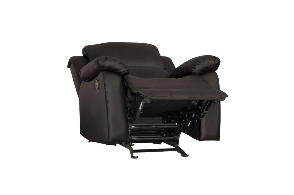 Clarkdale Dark Brown Glider Reclining Chair 9928Dbr-1 | Homelegance